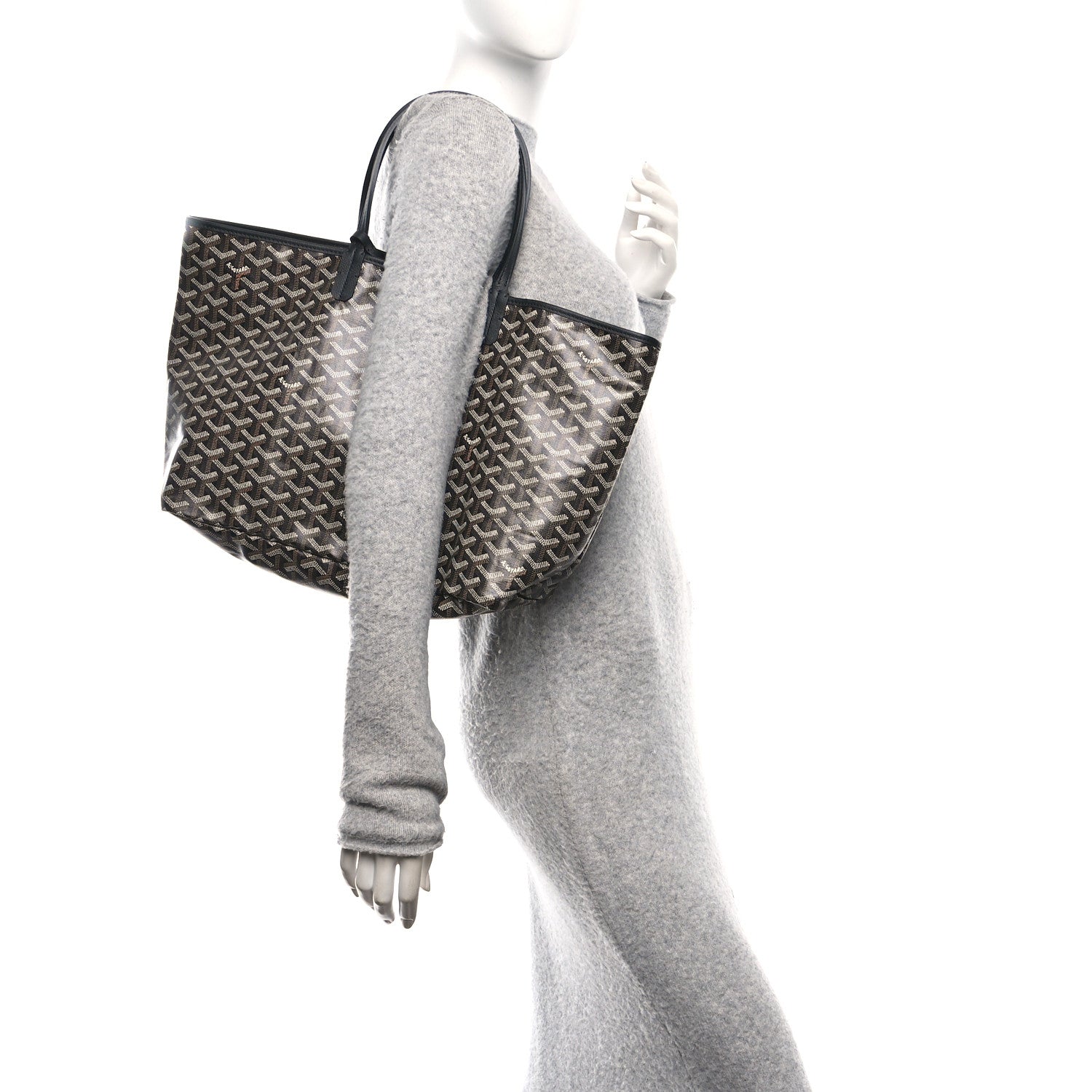 Goyard Goyardine Saint Louis PM Black 2 of 11