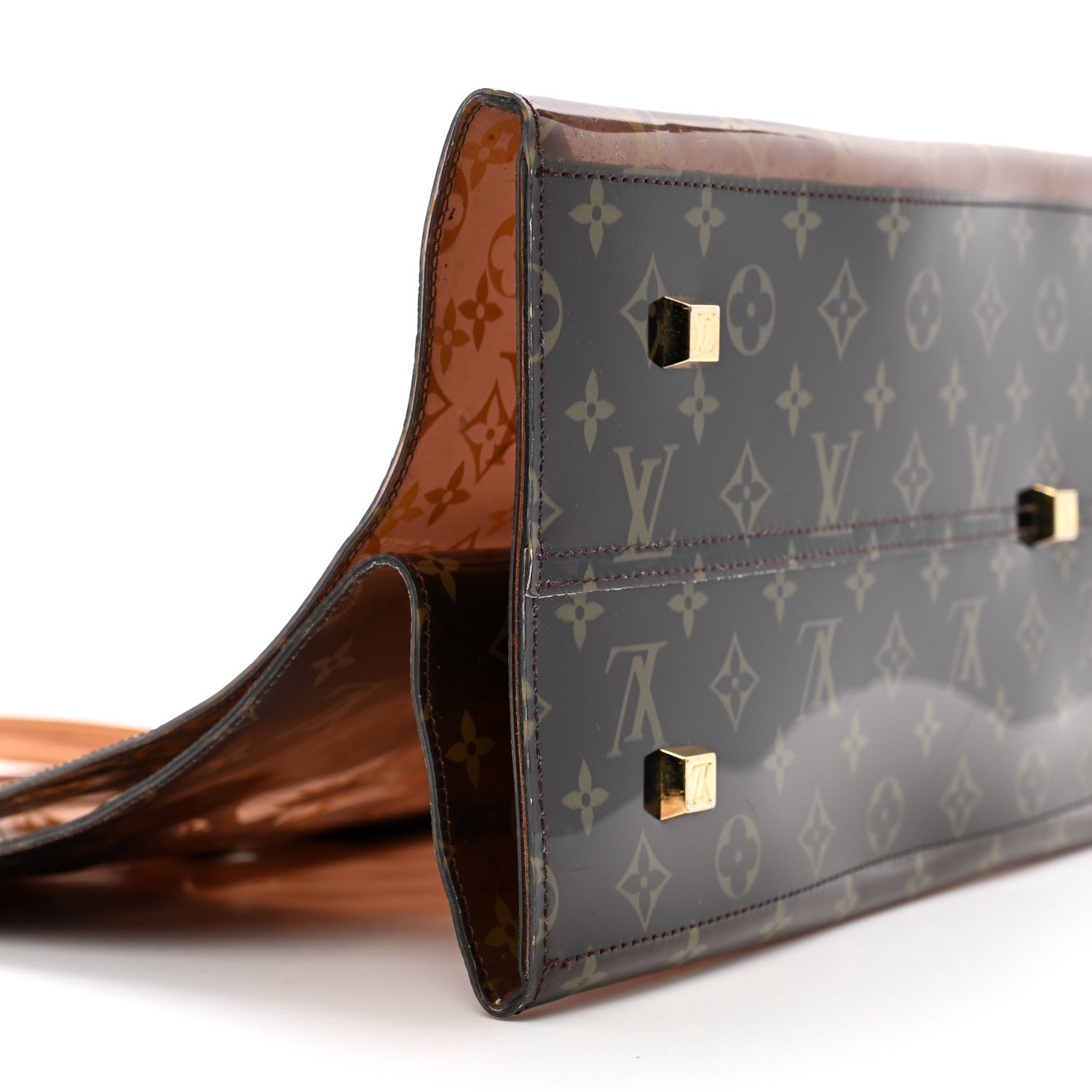 Louis Vuitton Vinyl Monogram Ambre Sac Cabas GM 8 of 14