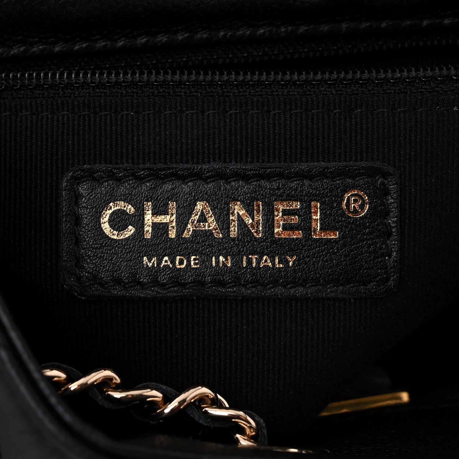 Chanel Caviar Quilted Pockets Backpack Black 5 of 9