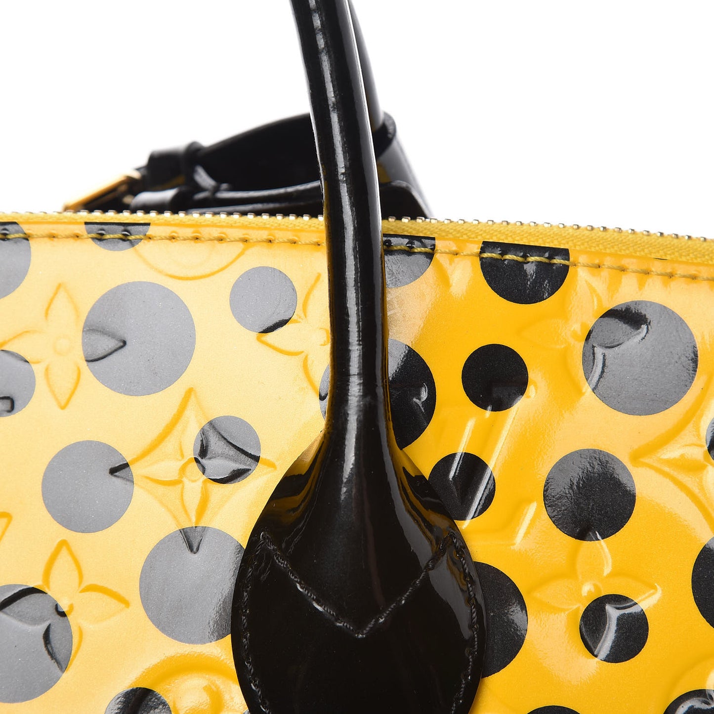 Vernis Kusama Infinity Dots Lockit MM Yellow