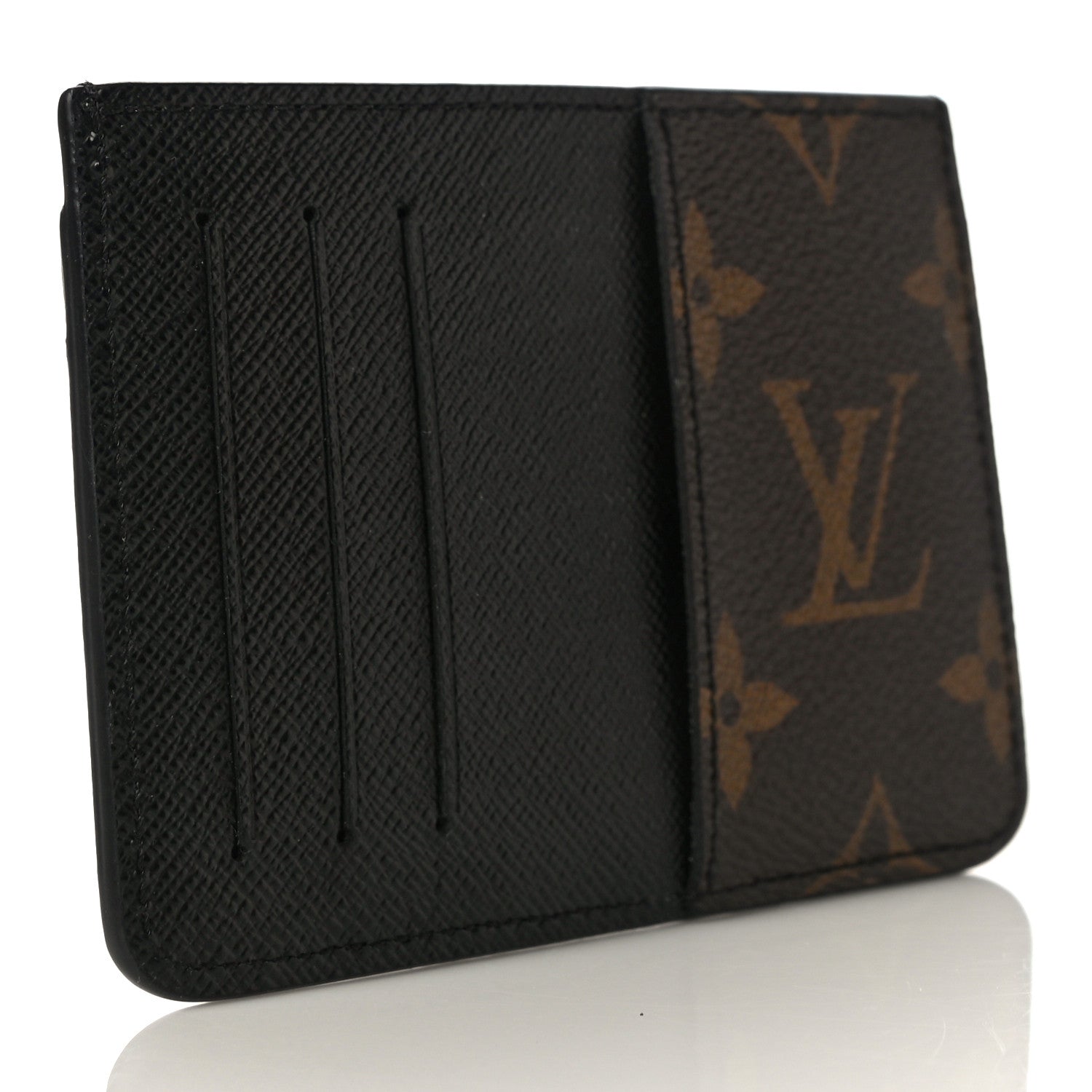 Louis Vuitton Monogram Macassar Neo Porte-Cartes Card Holder 2 of 9