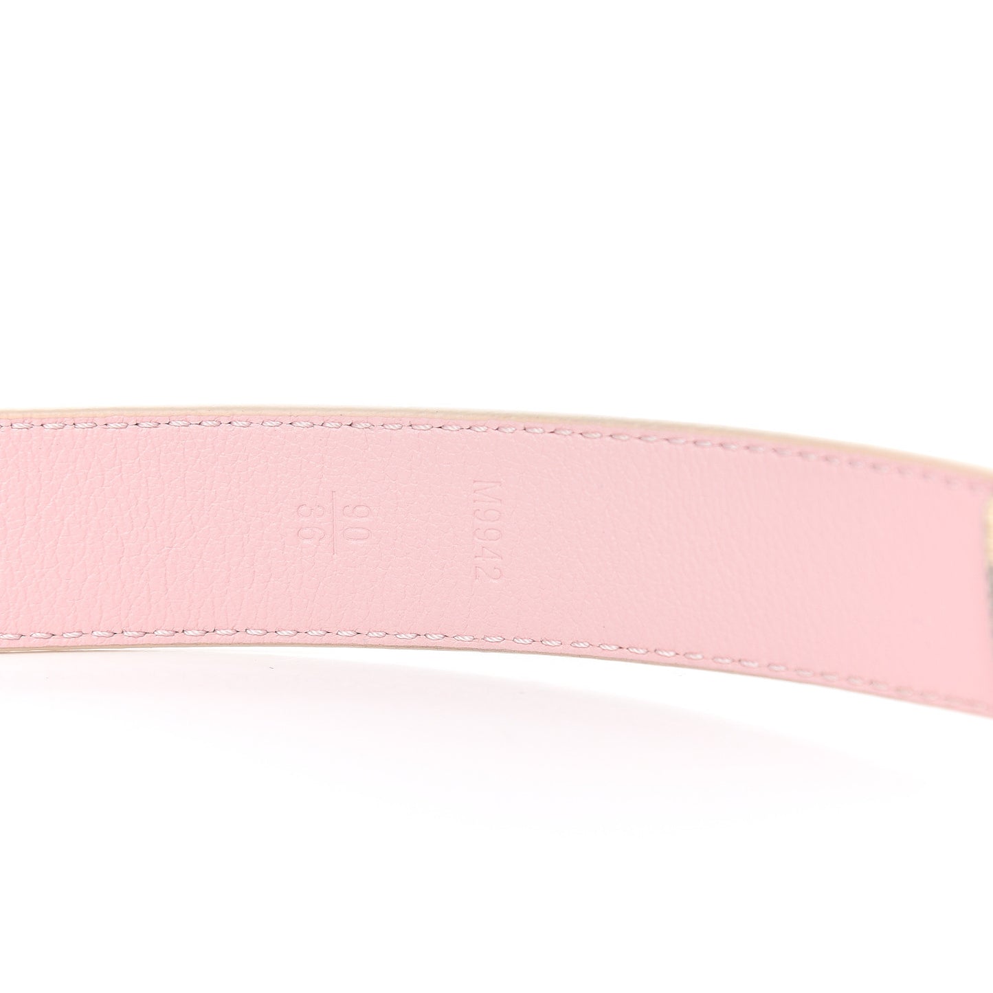 Damier Azur 25mm LV Malletier Belt 90 36