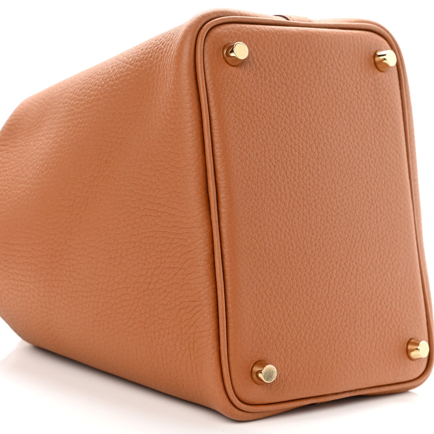 Hermes Taurillon Clemence Matte Alligator Picotin Lock Touch 18 PM Gold 9 of 11