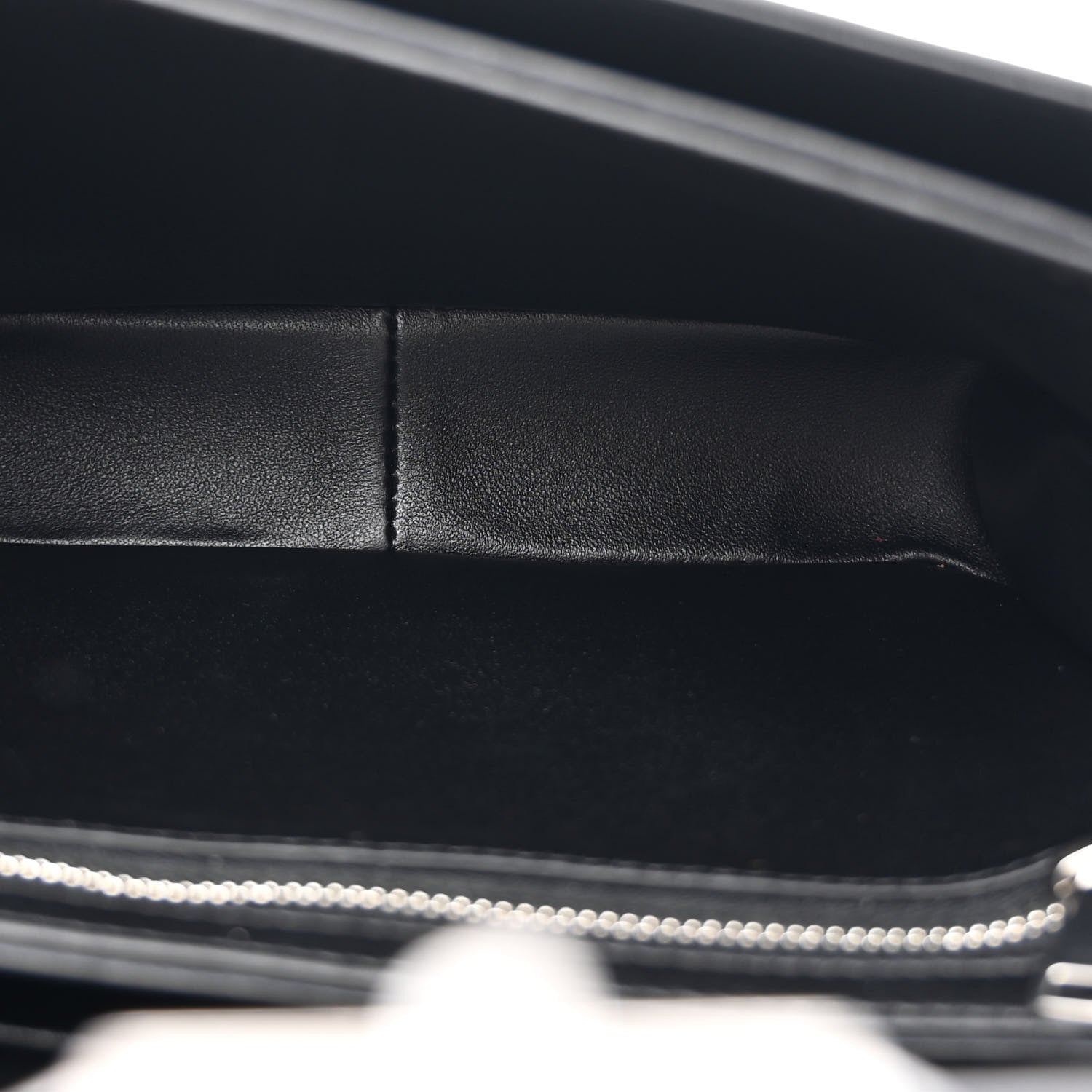 Celine Shiny Calfskin Teen Triomphe Black 5 of 12