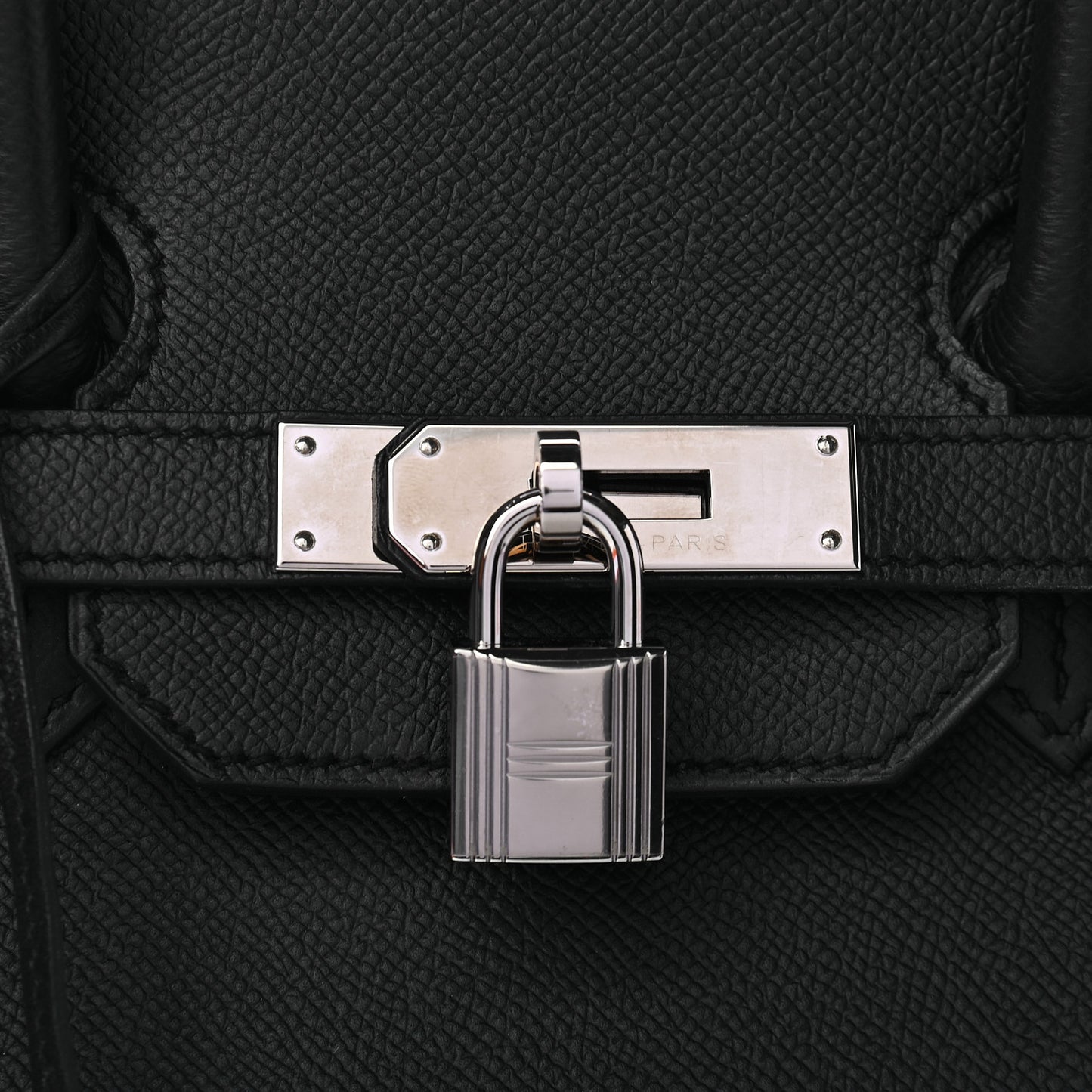 Epsom Birkin 35 Black