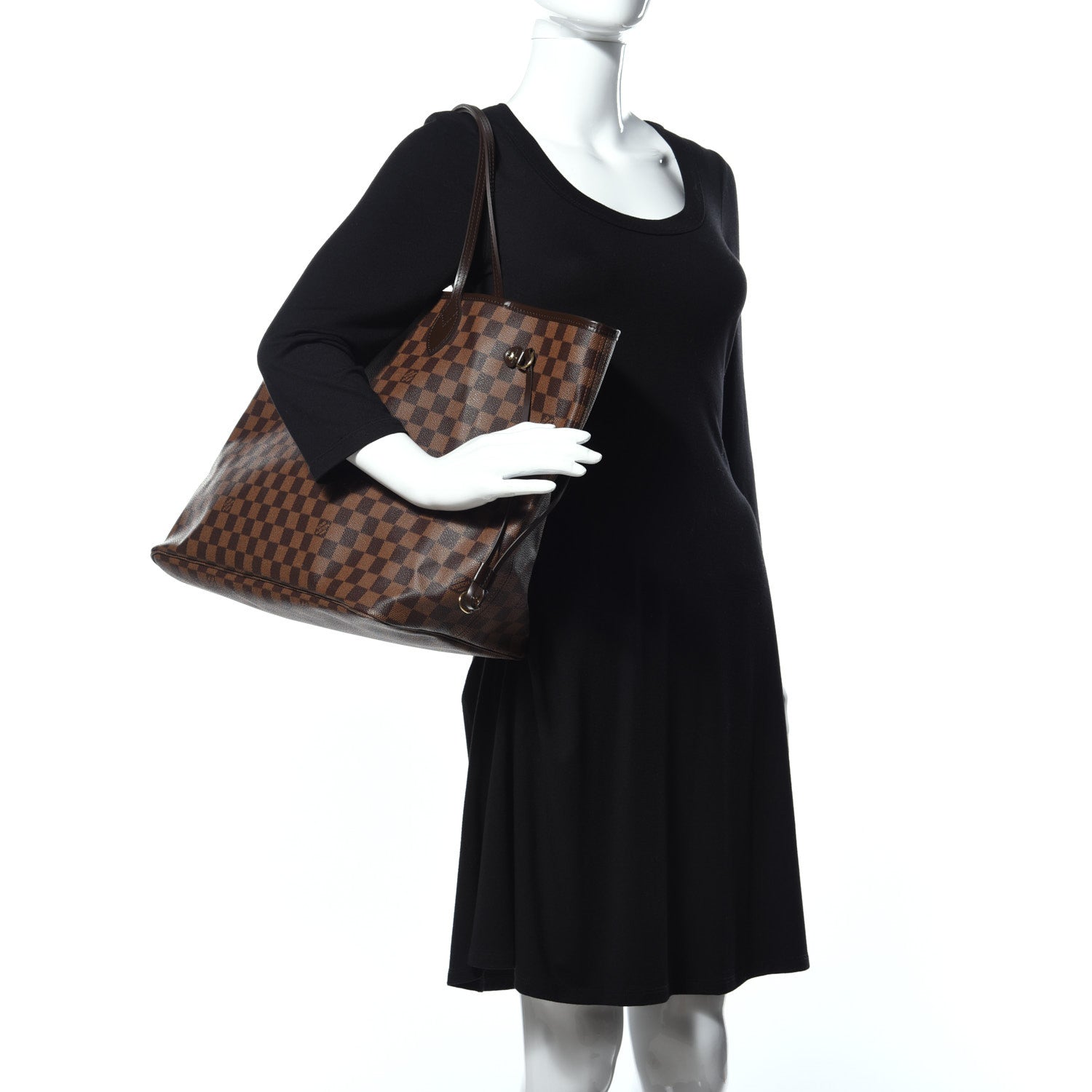 Louis Vuitton Damier Ebene Neverfull GM 2 of 8