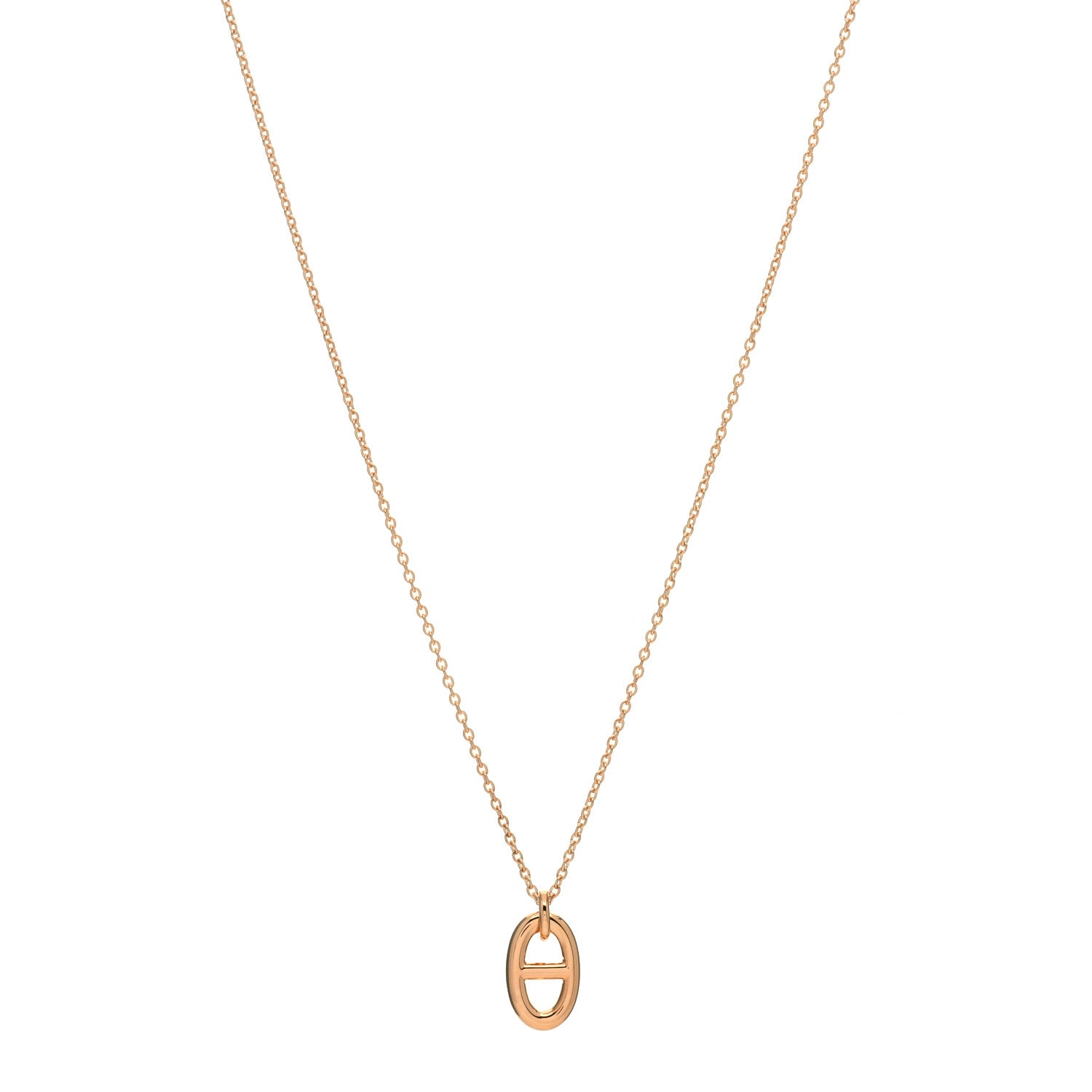 Hermes 18K Rose Gold PM Farandole Pendant Necklace 1 of 3