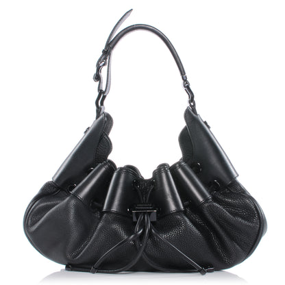 Burberry Prorsum Leather Warrior Hobo Black 1 of 7