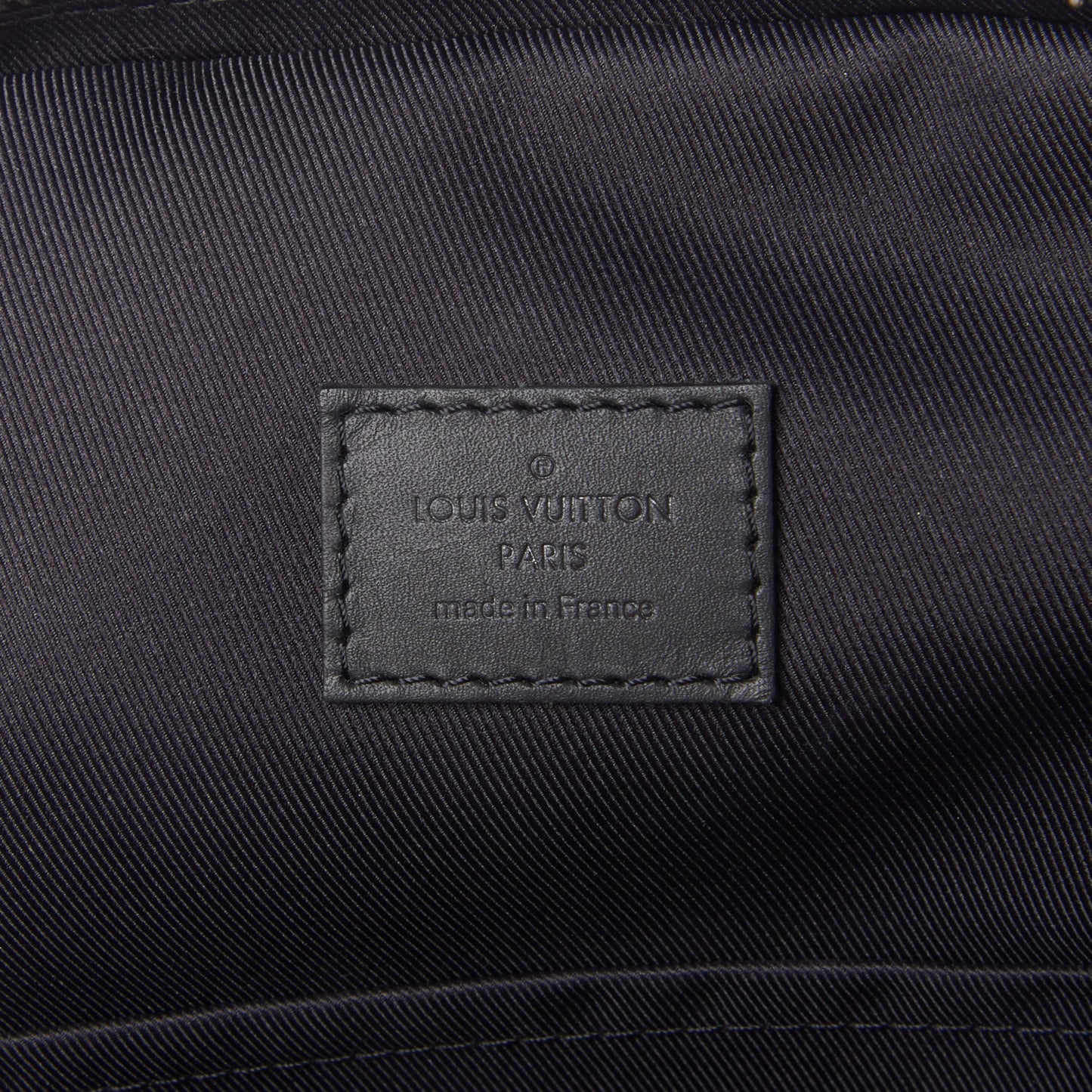 Damier Infini Avenue Sling Backpack Blue Black