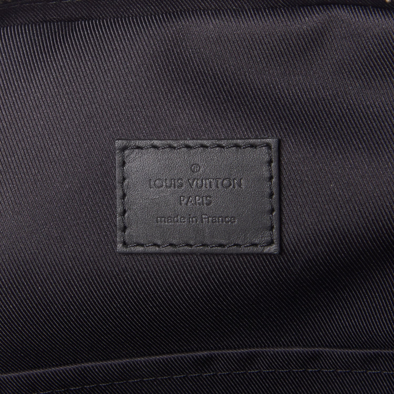 Louis Vuitton Damier Infini Avenue Sling Backpack Blue Black 7 of 8