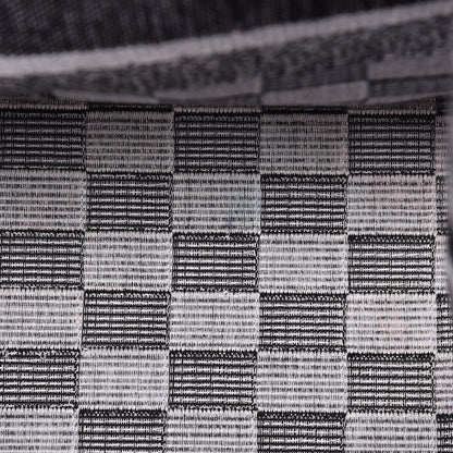 Christian Dior Canvas Embroidered Checkered Book Tote Black White 8 of 12