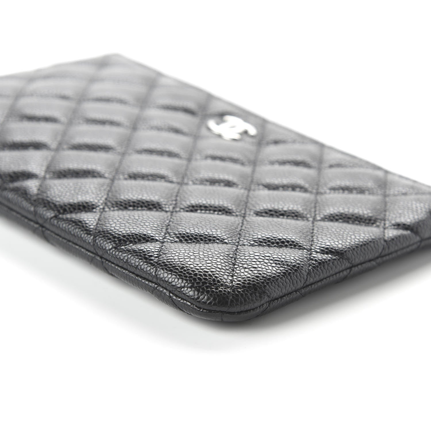 Chanel Caviar Quilted Small Pouch Black 7 of 11