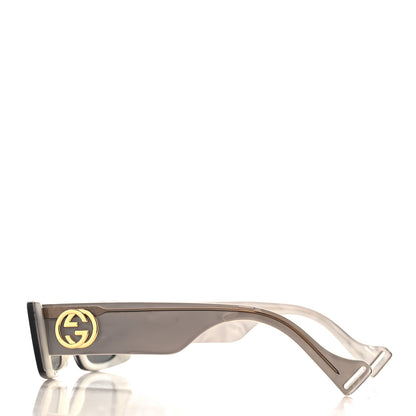 Gucci Acetate Rectangular GG0516S Sunglasses Grey Gold 3 of 8