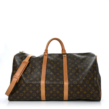 Louis Vuitton Monogram Keepall Bandouliere 55 1 of 12