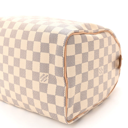 Louis Vuitton Damier Azur Speedy 25 10 of 10