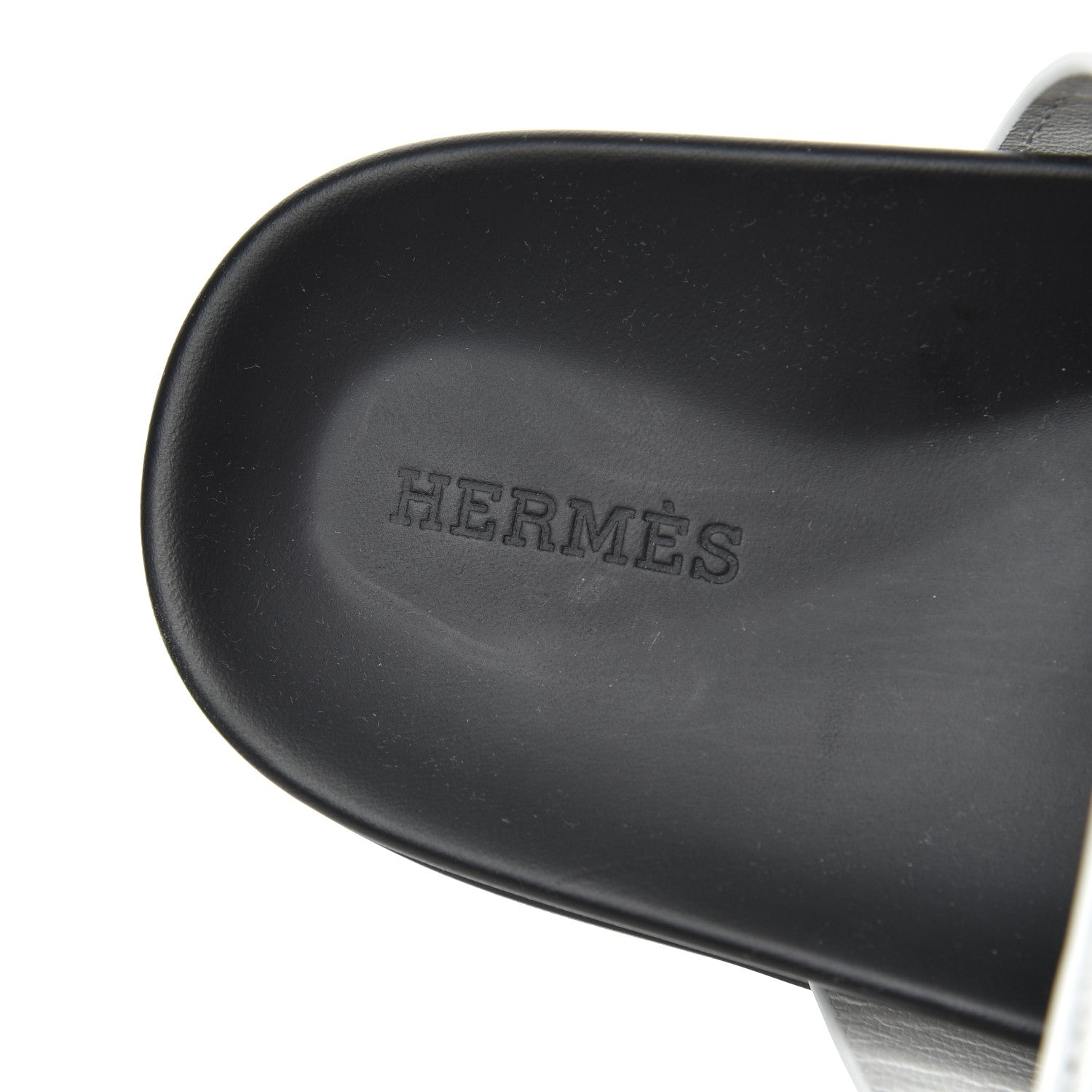 Hermes Calfskin Womens Chypre Sandals 36 White 6 of 9