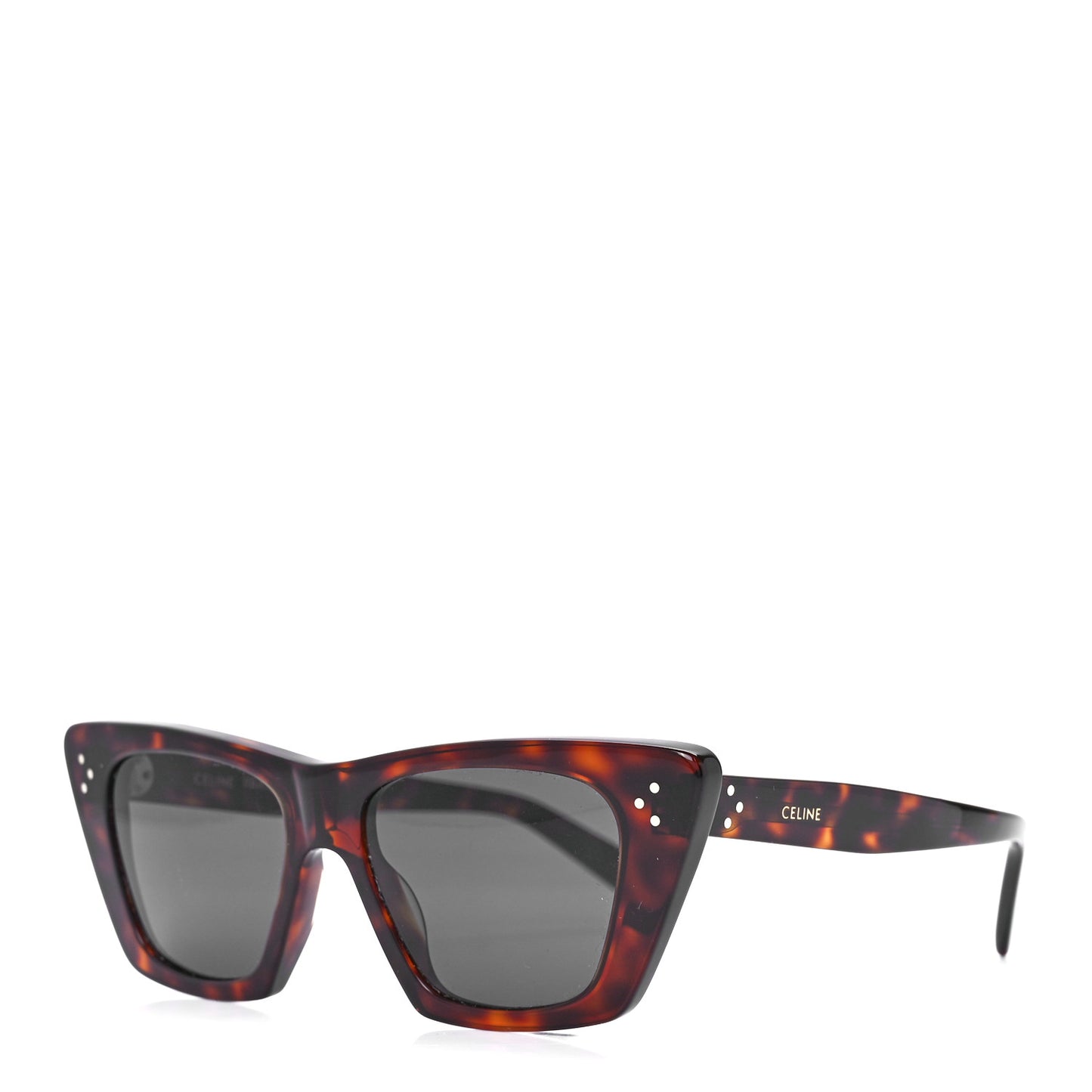 Acetate Cat Eye Sunglasses CL40187I Dark Havana