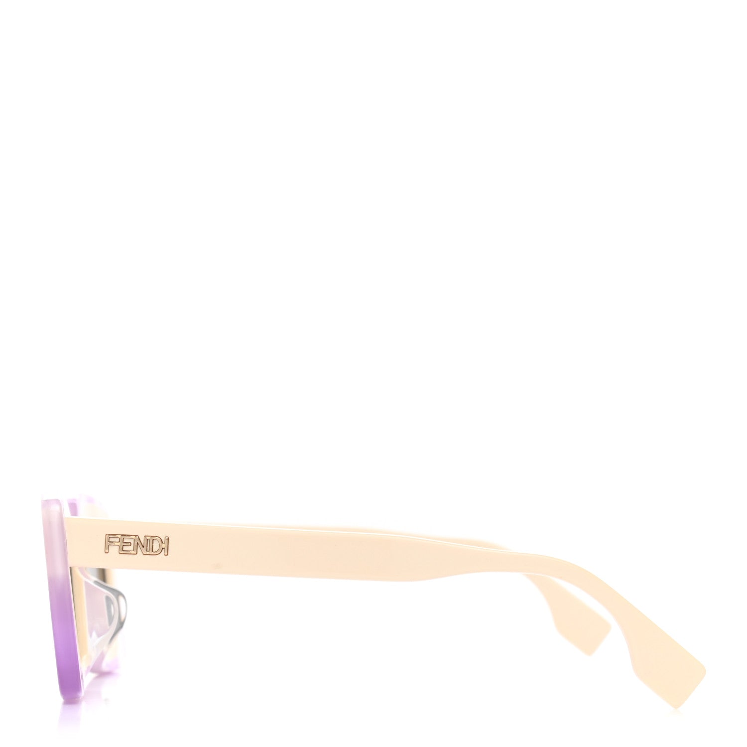 Fendi Feel Sunglasses FE40034U Beige Purple 3 of 8