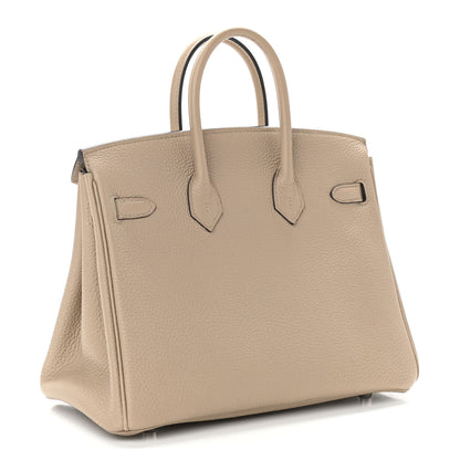 Hermes Togo Birkin 25 Gris Tourterelle 2 of 14