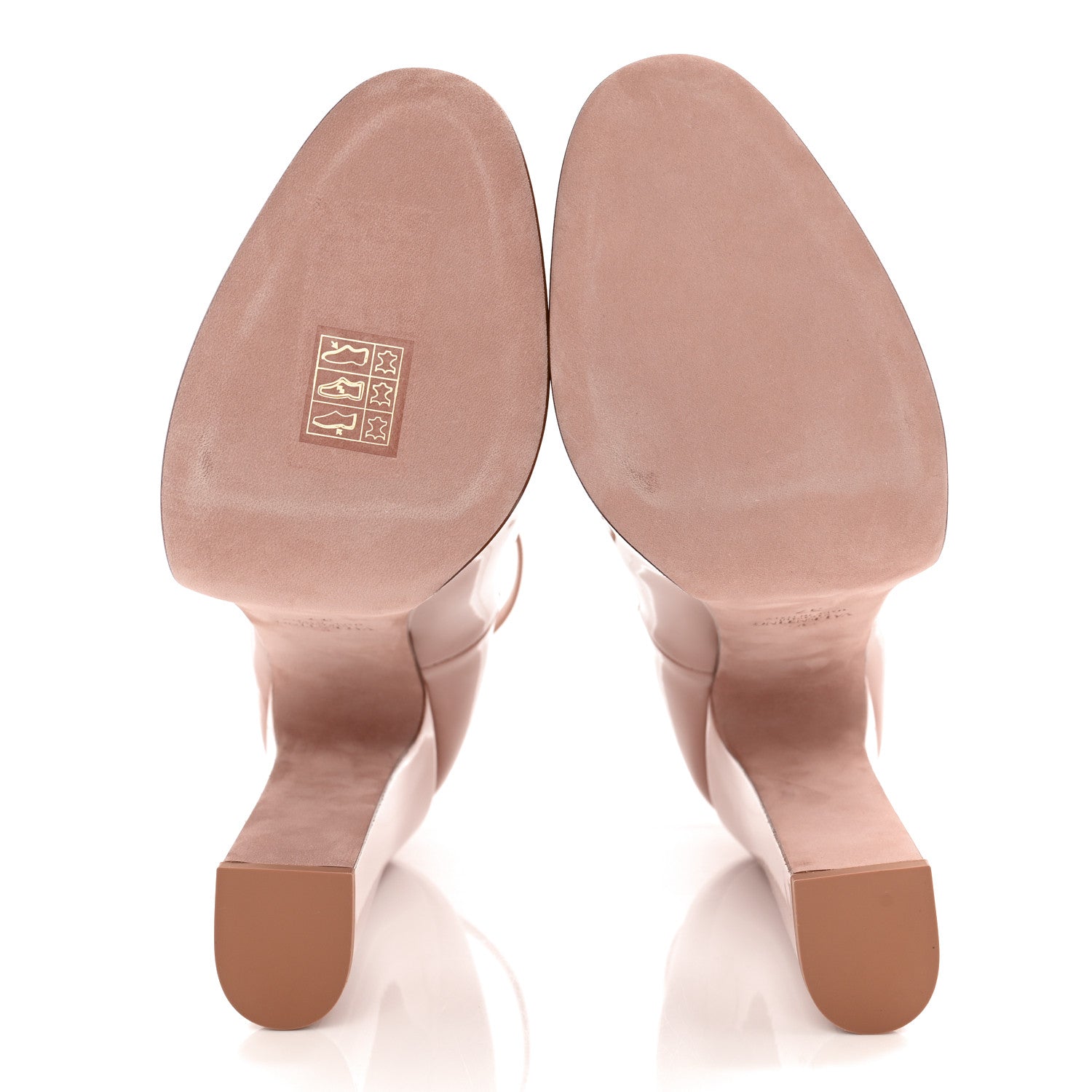 Valentino Garavani Patent Tan-Go 55/155mm Platform Pumps 37 Rose Cannelle 5 of 9