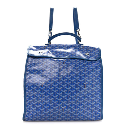 Goyard Goyardine Saint Leger Soft Briefcase Backpack Sky Blue 1 of 12