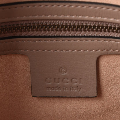 Gucci Calfskin Matelasse Medium GG Marmont Chain Shoulder Bag Porcelain Rose 7 of 7