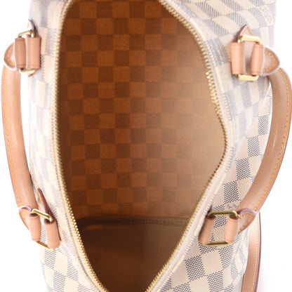 Louis Vuitton Damier Azur Speedy Bandouliere 30 8 of 15