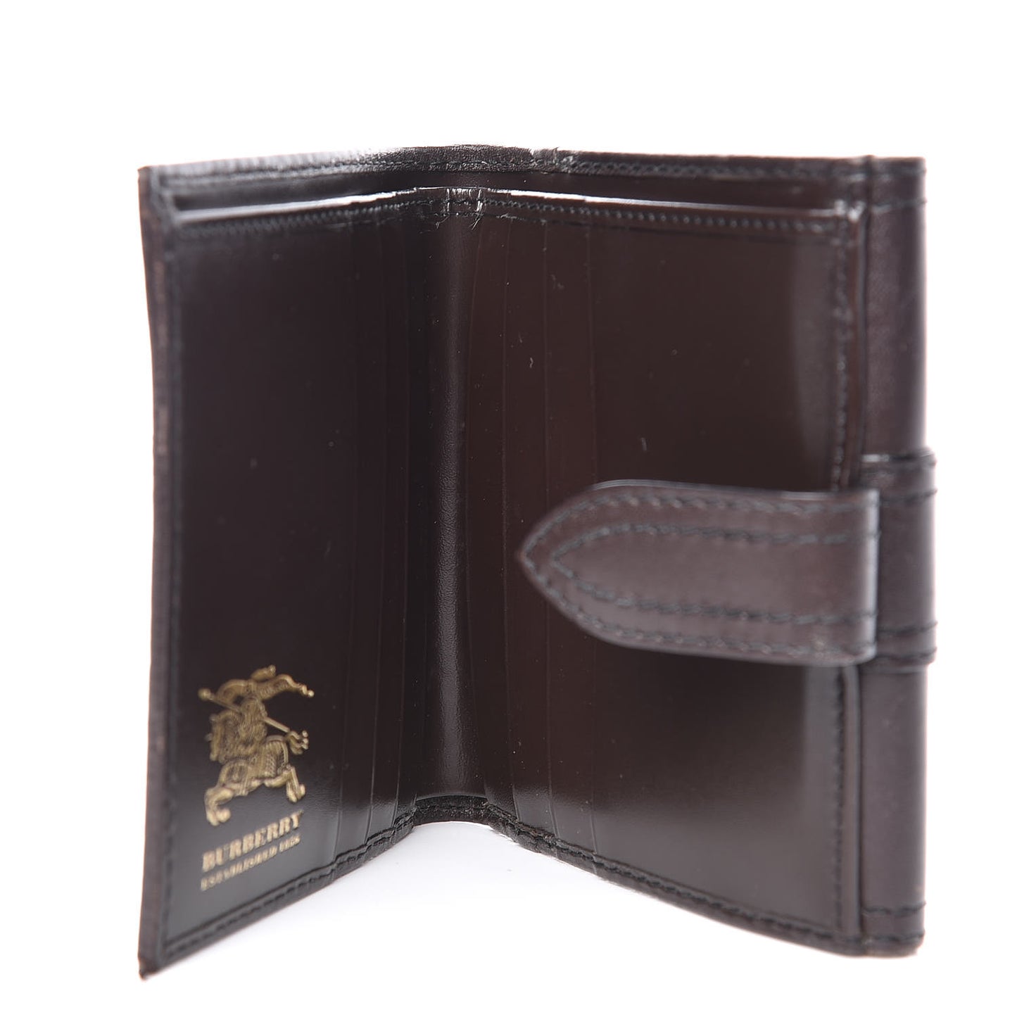 Haymarket Check Compact Wallet Chocolate