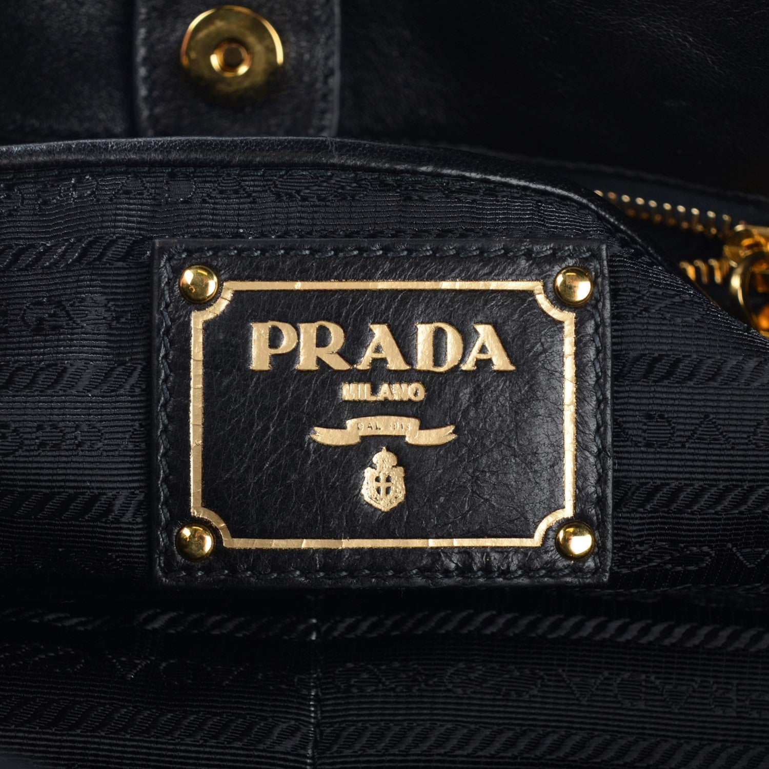 Prada Tessuto Nylon Gaufre Tote Nero Black 5 of 8