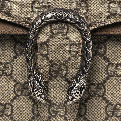 Gucci GG Supreme Monogram Mini Dionysus Shoulder Bag Taupe 8 of 15