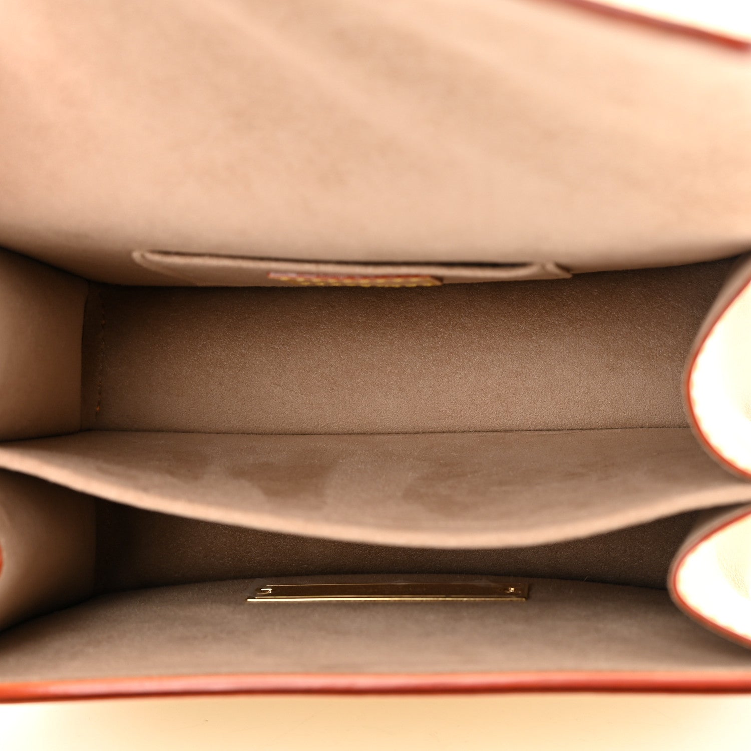 Louis Vuitton Monoglam Mini Dauphine Beige 5 of 10