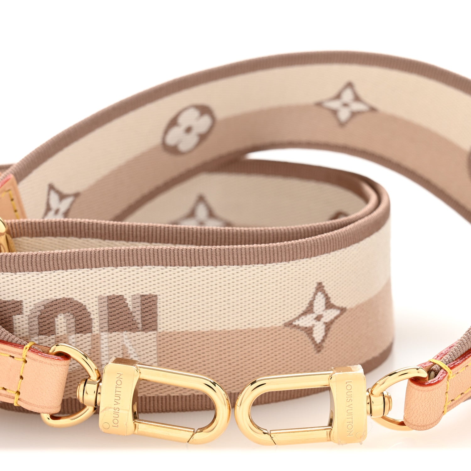 Louis Vuitton Jacquard Speedy Bandouliere 20 Shoulder Strap Beige 3 of 5