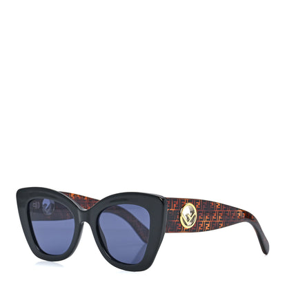 Fendi Acetate F is Fendi FF 51mm Cat Eye Sunglasses 0327/S Tortoise Camouflage 1 of 7
