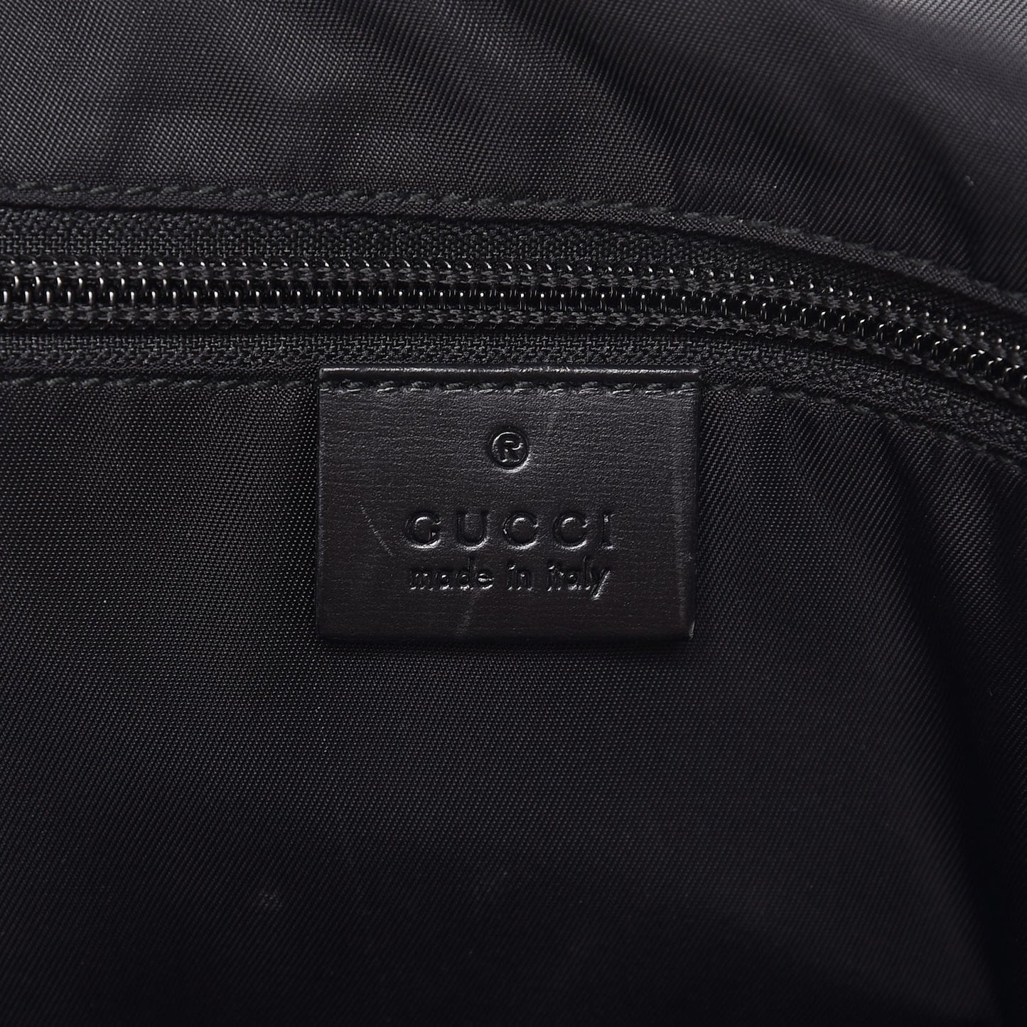 Coated Canvas Interlocking G Travel Backpack Black