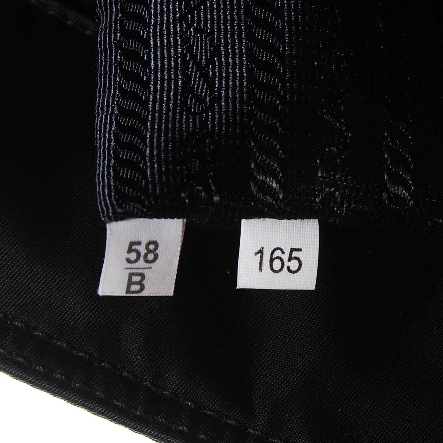 Nylon Vela Baby Bag Black