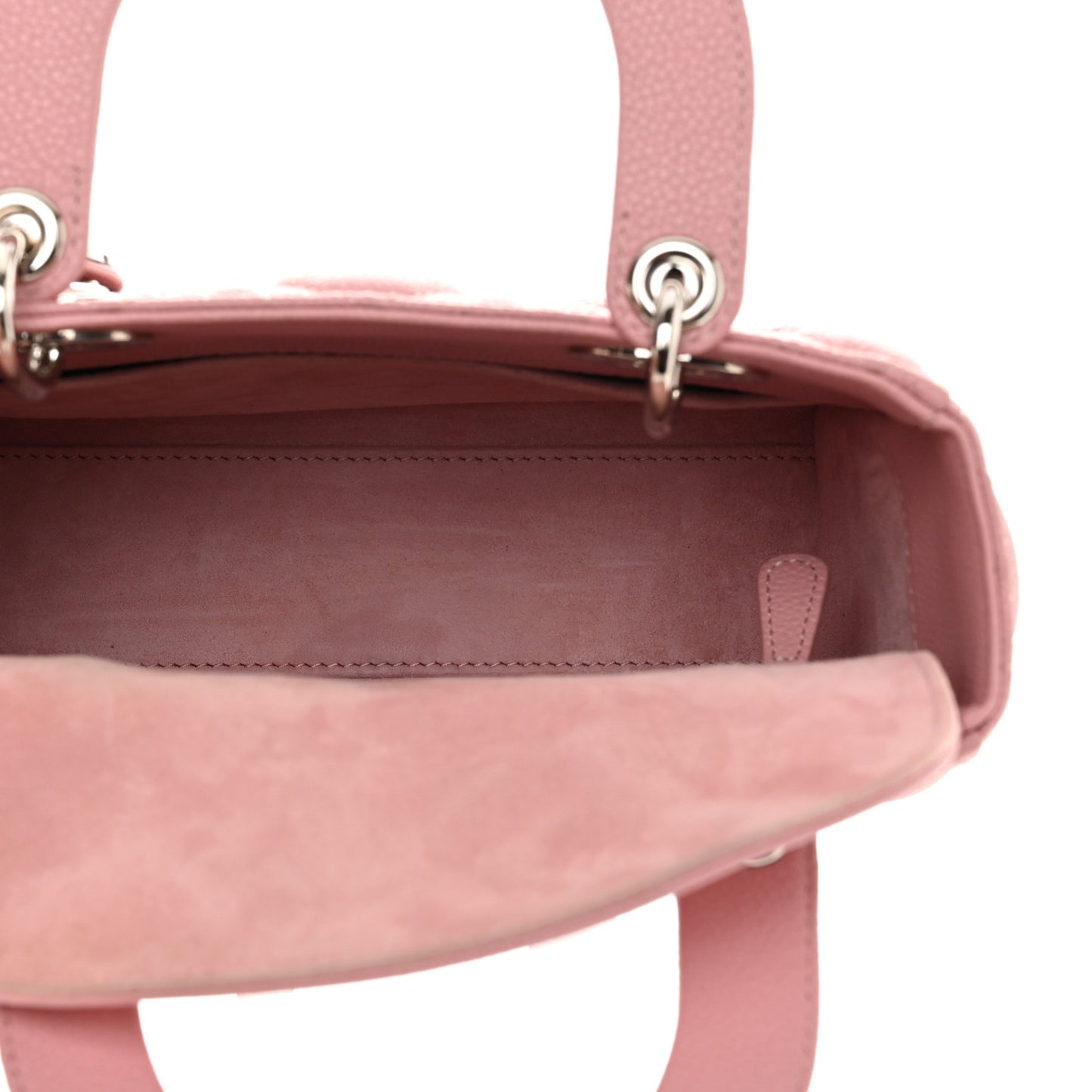 Grained Calfskin Cannage Small Lady Dior Fard