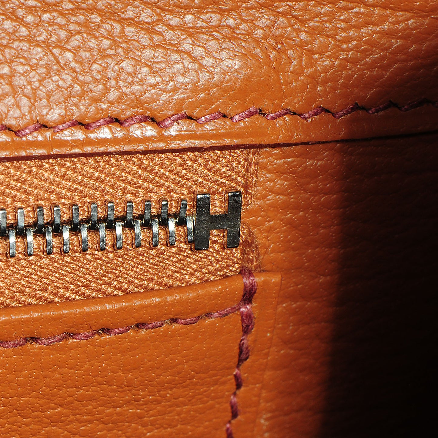 Ostrich Birkin 30 Cognac