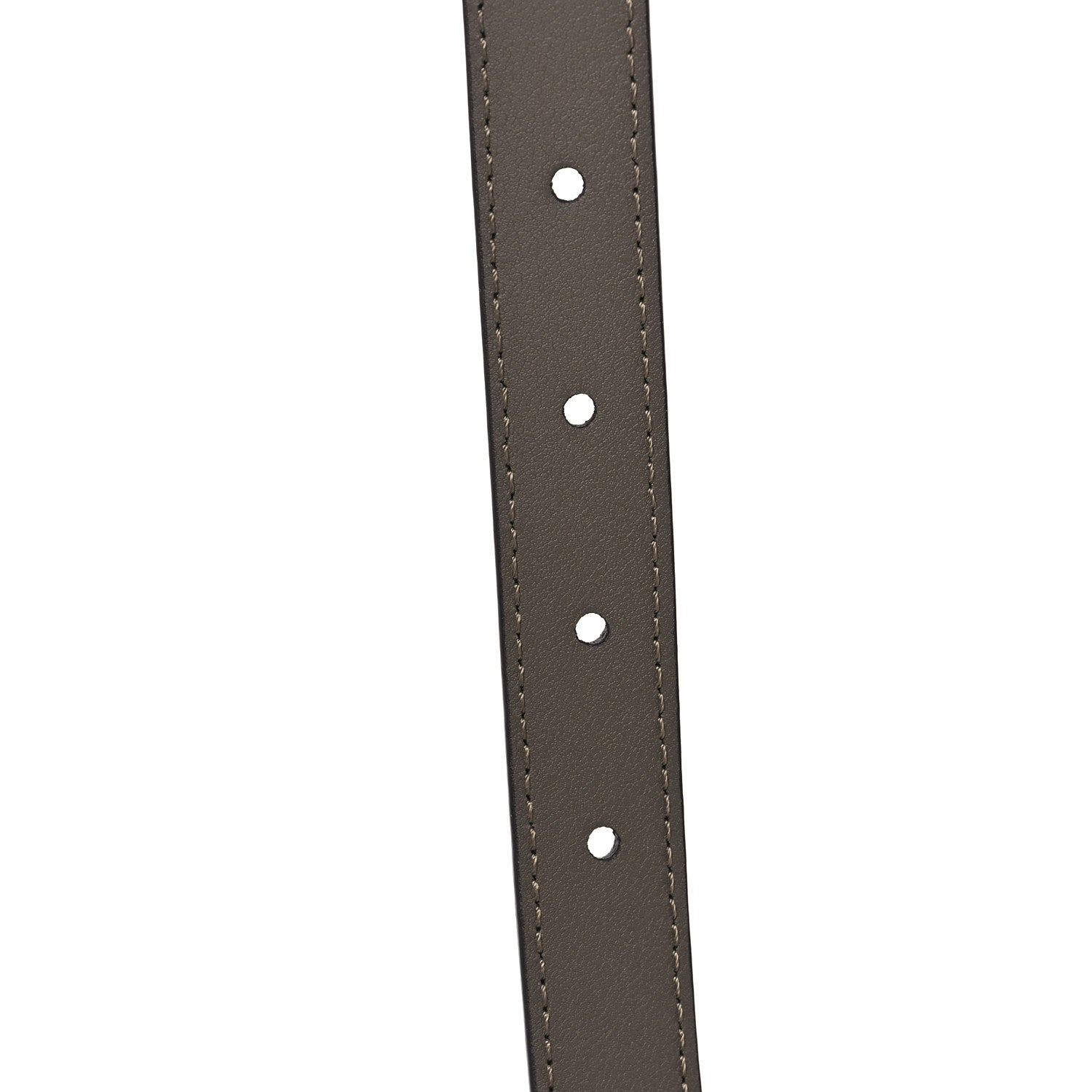 Fendi Vitello King FF 2CM Belt 85 34 Grey 4 of 4