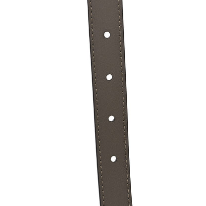 Fendi Vitello King FF 2CM Belt 85 34 Grey 4 of 4