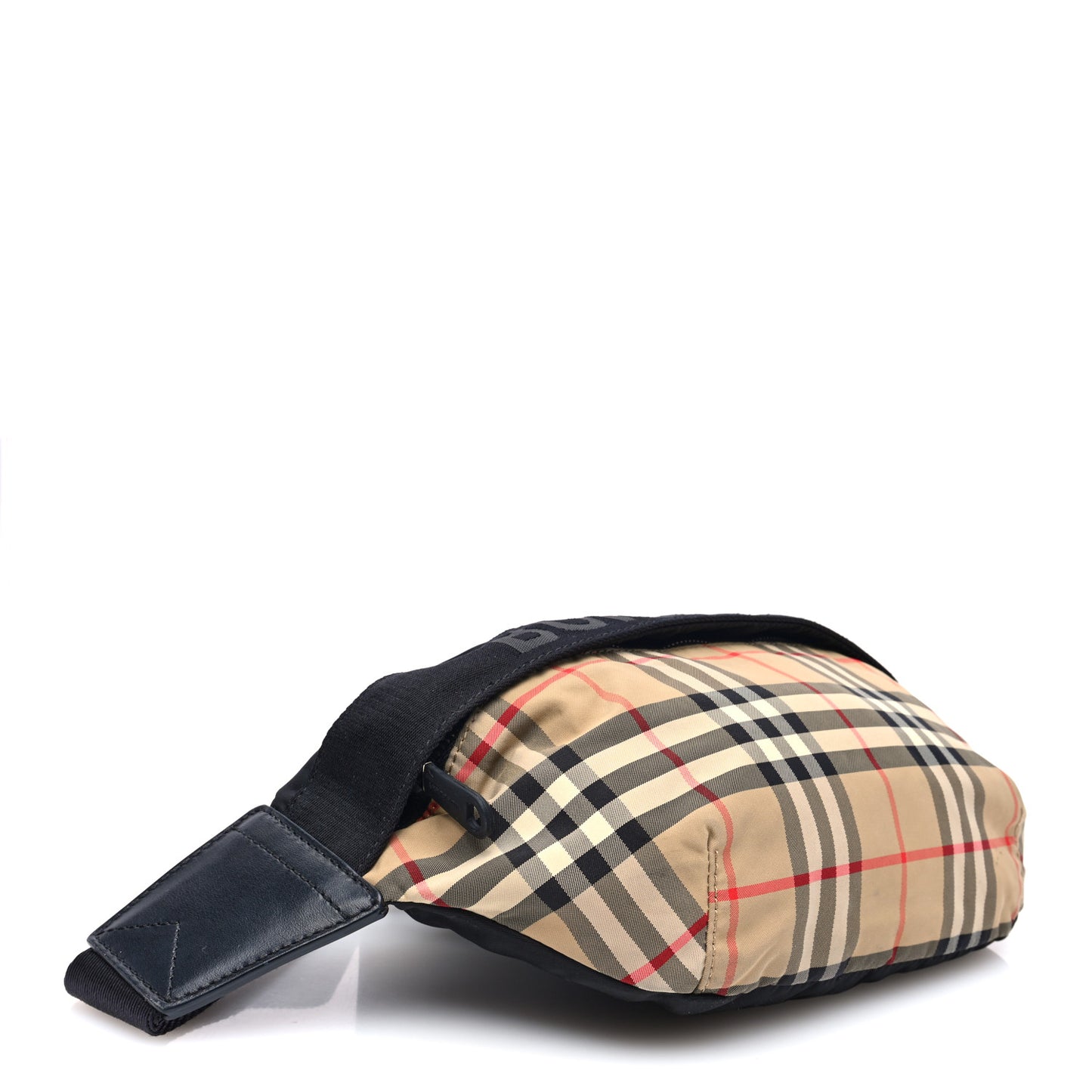 Nylon Vintage Check Sonny Bum Bag Archive Beige Black