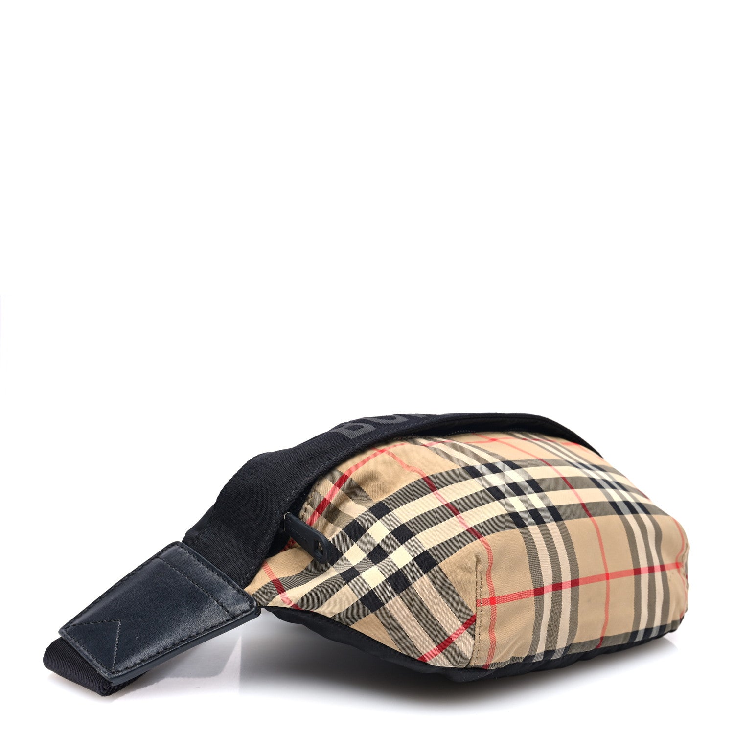 Burberry Nylon Vintage Check Sonny Bum Bag Archive Beige Black 5 of 11