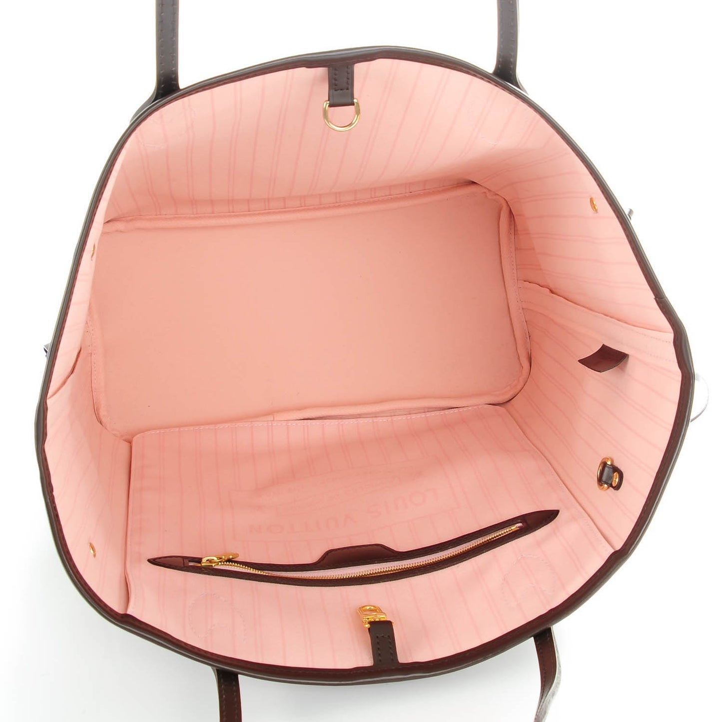 Damier Ebene Neo Neverfull MM Rose Ballerine