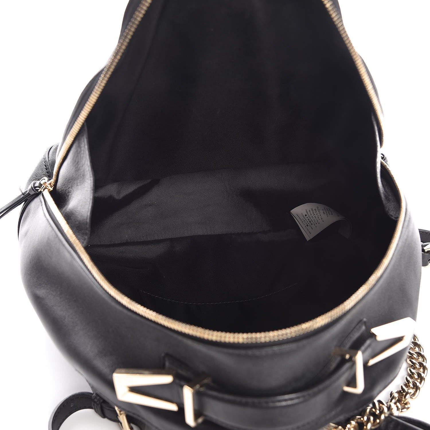 Versace Calfskin Palazzo Medusa Backpack Black 5 of 7
