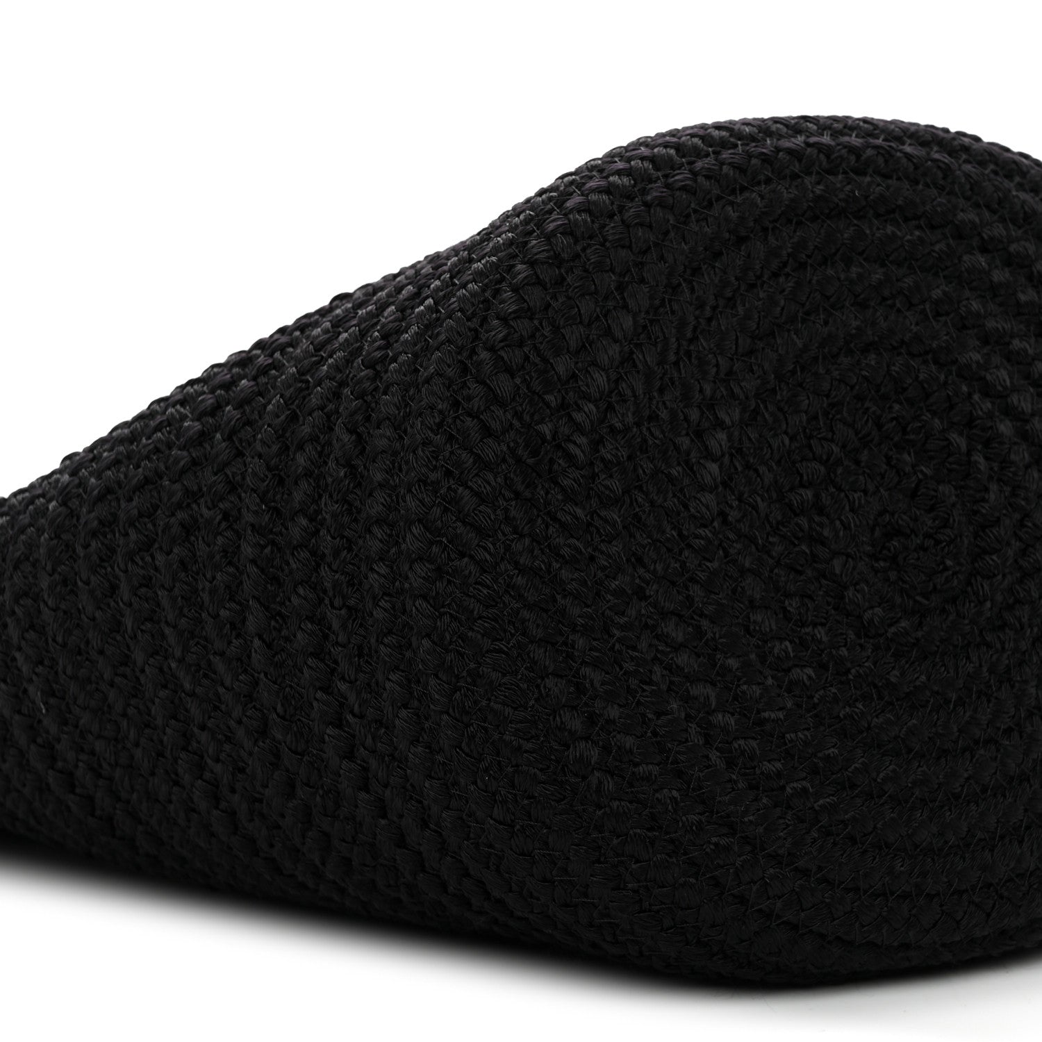 Balenciaga Nylon Lambskin Woven Ibiza Basket With Strap Black 8 of 9