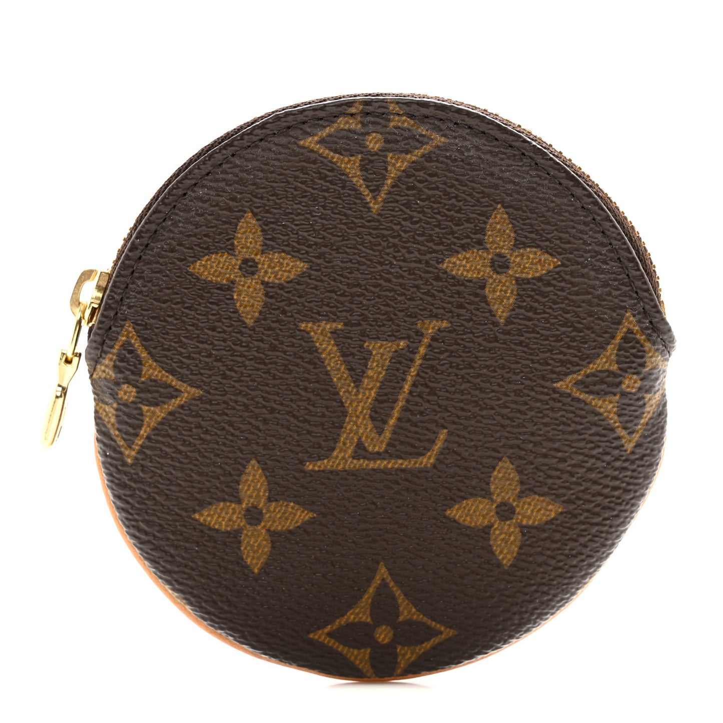 LOUIS VUITTON Monogram Round Coin Purse