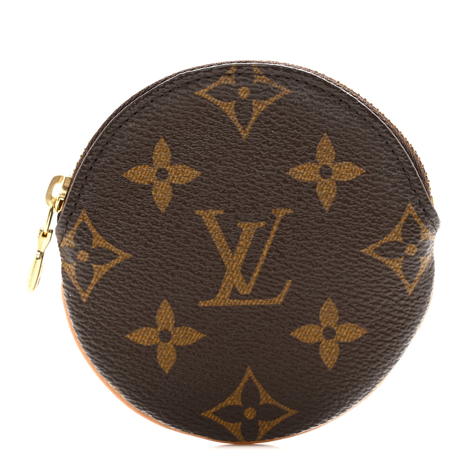 Louis Vuitton LOUIS VUITTON Monogram Round Coin Purse 1 of 6