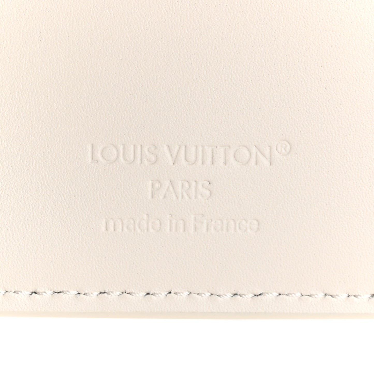 Monogram Shadow Multiple Wallet Ecru White