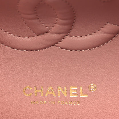 Chanel Tweed Quilted Medium Rectangular Flap Pink Black White 6 of 10