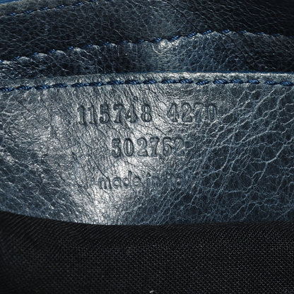 Balenciaga Agneau Perforated City Canard 9 of 10
