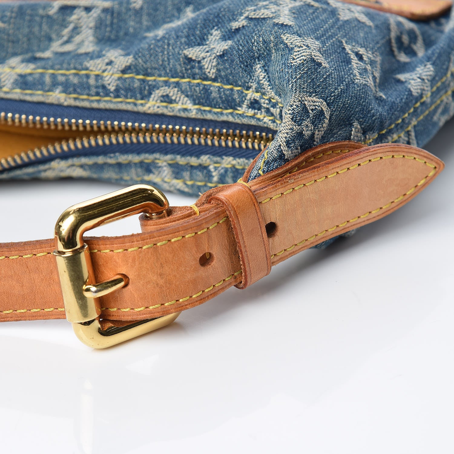 Louis Vuitton Denim Baggy GM Blue 12 of 16